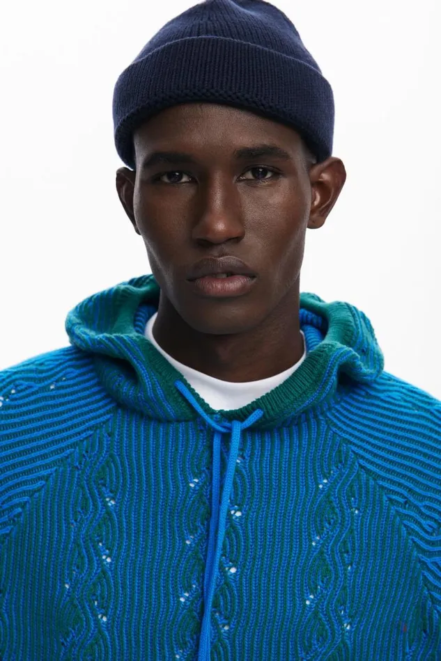 Men Jumpers And Sweatshirts Desigual Zigzag Sweatshirt