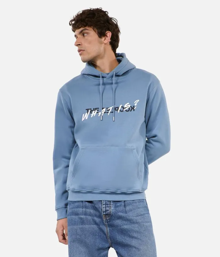 Men Knits and Tees THE KOOPLES Blue What Is Hoodie Men Knits and Tees THE KOOPLES Blue What Is Hoodie