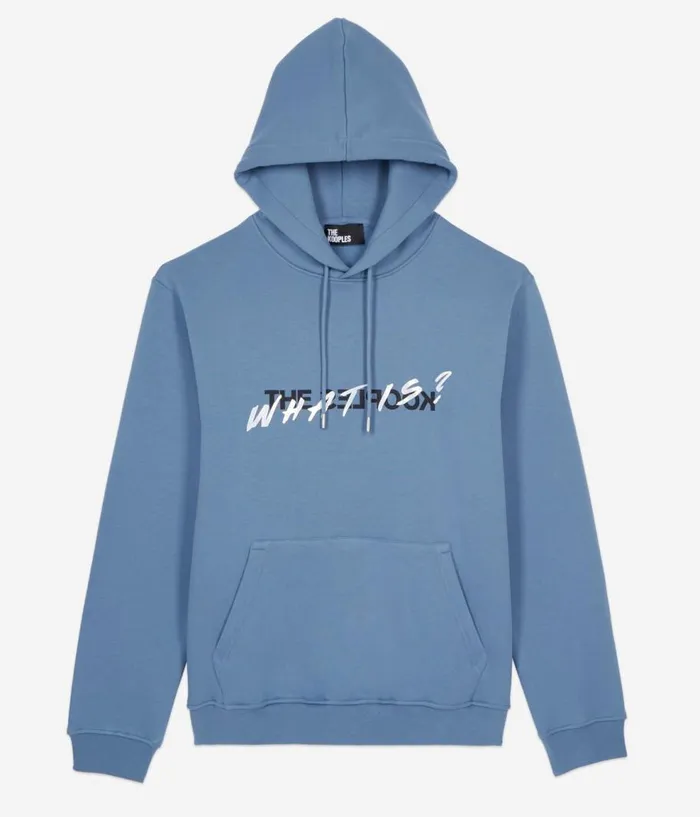 Men Knits and Tees THE KOOPLES Blue What Is Hoodie Men Knits and Tees THE KOOPLES Blue What Is Hoodie