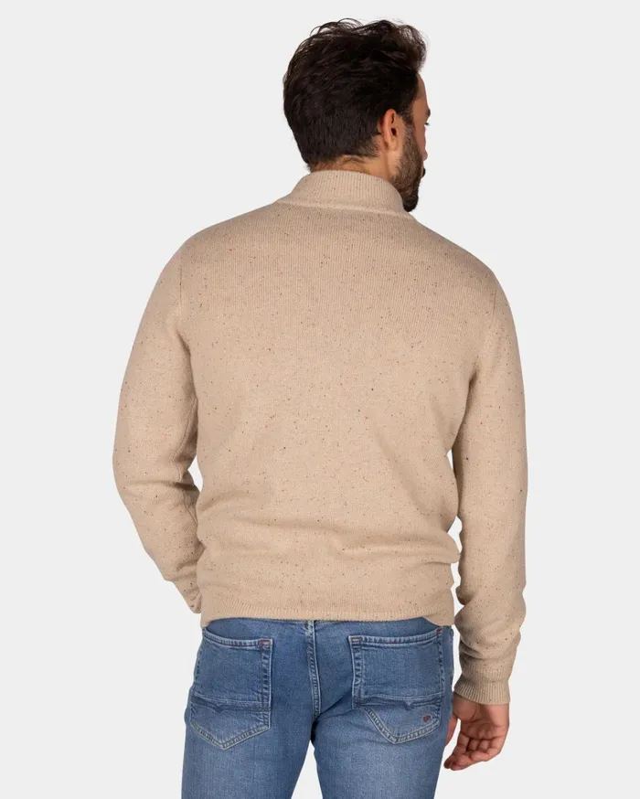 Men Knitwear NZA New Zealand Auckland SandColored Sweater With Buttons 8211 Shimmering Sand Men Knitwear NZA New Zealand Auckland SandColored Sweater With Buttons 8211 Shimmering Sand