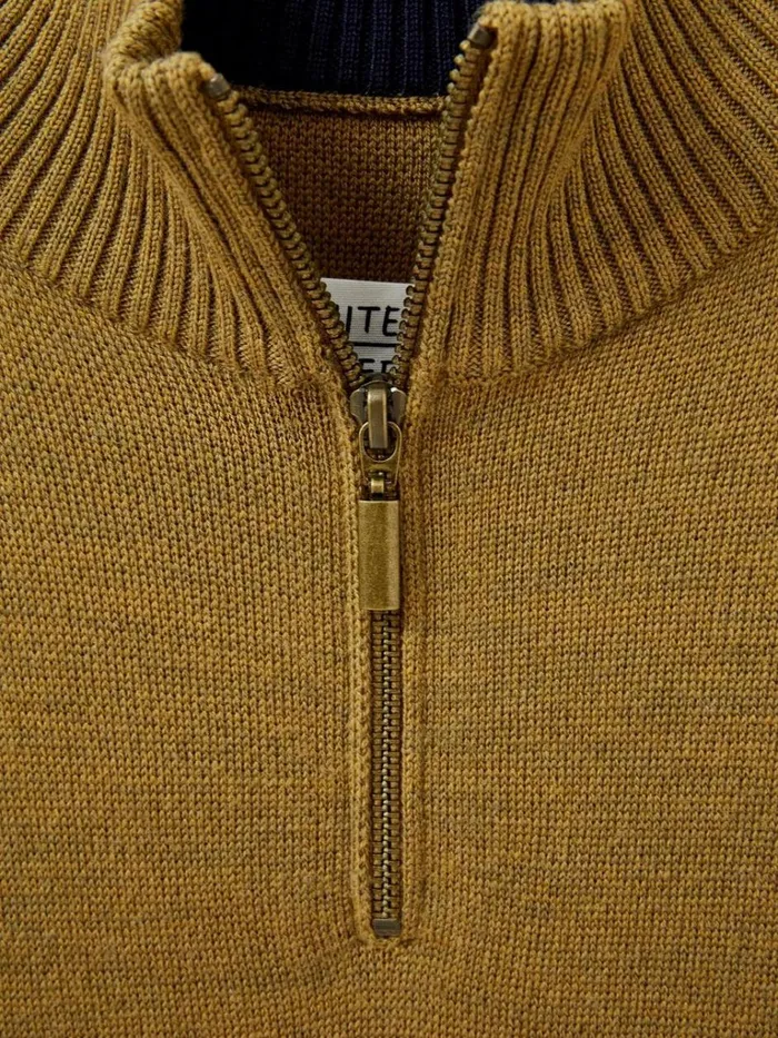 Men KNITWEAR White Stuff Newport Merino Jumper Mid Green Men KNITWEAR White Stuff Newport Merino Jumper Mid Green