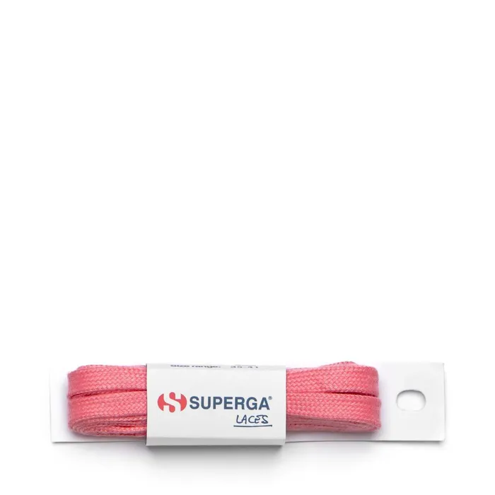 Men LACES Unisex COLOR LACES Laces PINK GERANIUM Superga Shoe Laces