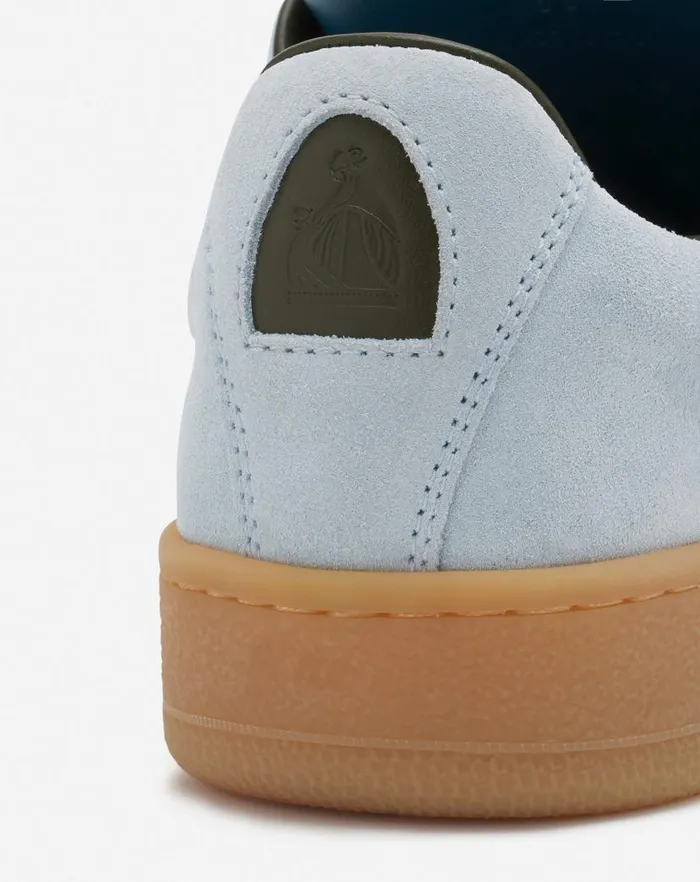 Men Lanvin Curb Lite Lanvin X Future Hyper Curb Sneakers In Leather And Suede For Men Bluedark Blue Men Lanvin Curb Lite Lanvin X Future Hyper Curb Sneakers In Leather And Suede For Men Bluedark Blue