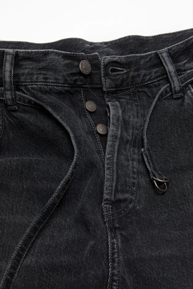 Men Loose Fit Jeans 8211 1991 Toj Black Acne Studios Jeans