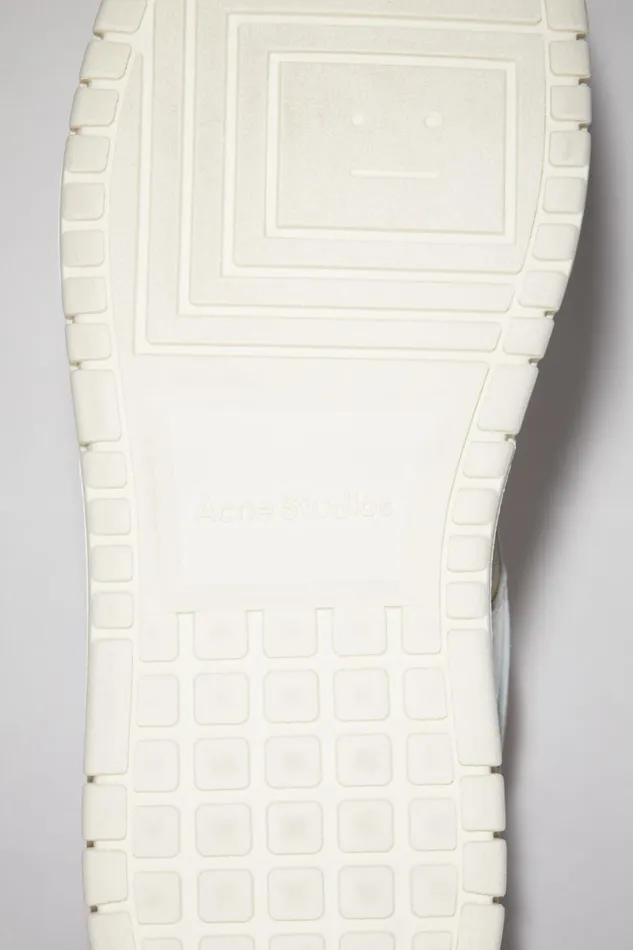 Men Low Top Leather Sneakers Whiteoff White Acne Studios Shoes