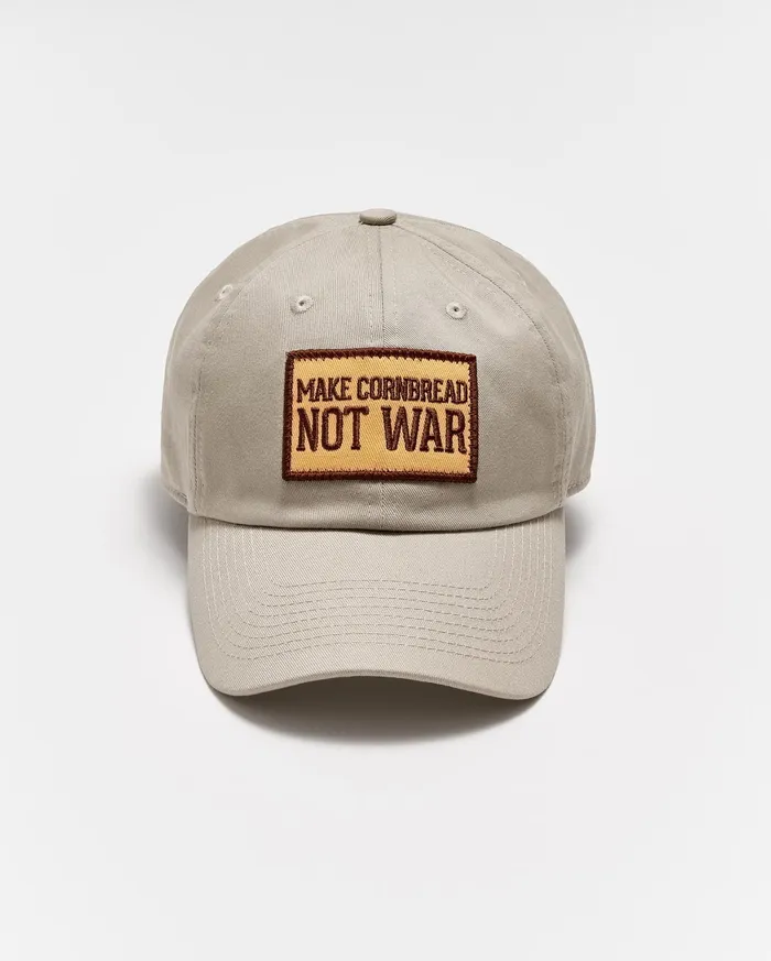 Men Make Cornbread Cap Khaki Billy Reid Accessories