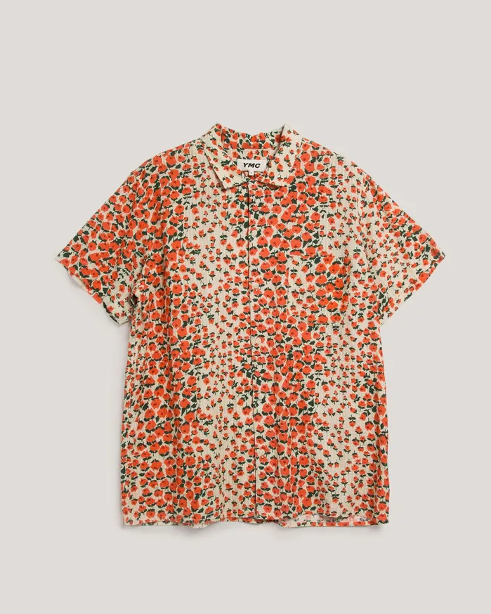 Men Malick Shirt Floral Multi YMC Shirts