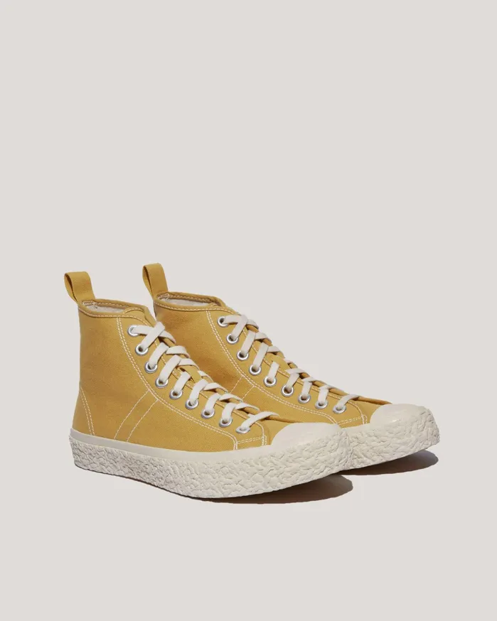 Men Men039s High Top Sneakers Yellow YMC Sneakers