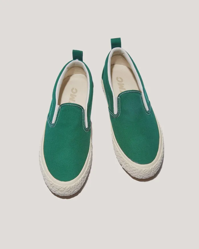 Men Men039s Slip On Sneakers Green YMC Sneakers