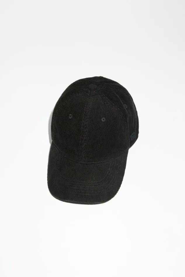Men Micro Face Patch Cap Black Acne Studios Hats