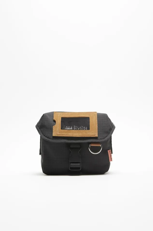 Men Mini Messenger Bag Black Acne Studios Bags