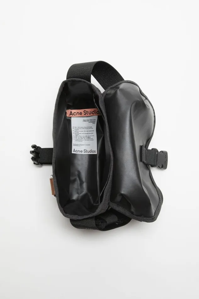 Men Mini Messenger Bag Black Acne Studios Bags