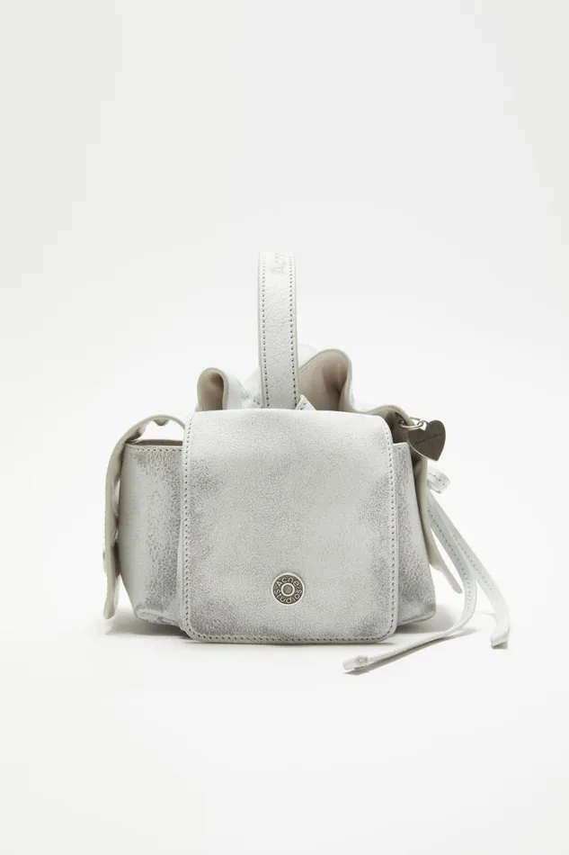 Men Multipocket Mini Bag Whitegrey Acne Studios Bags