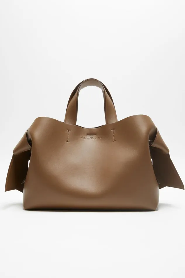 Men Musubi Midi Tote Camel Brown Acne Studios Bags