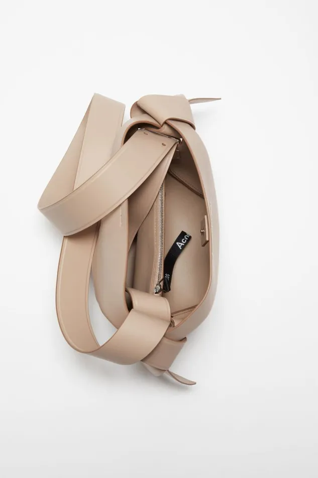 Men Musubi Mini Shoulder Bag Taupe Beige Acne Studios Bags