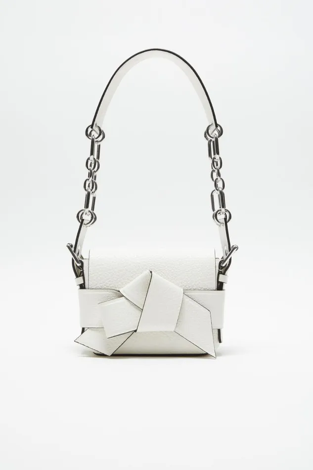 Men Musubi Shoulder Bag White Acne Studios Bags