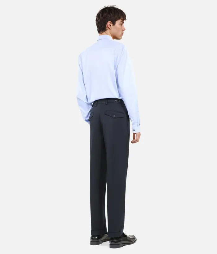 Men Pants and Shorts THE KOOPLES Blue Navy Trousers Men Pants and Shorts THE KOOPLES Blue Navy Trousers