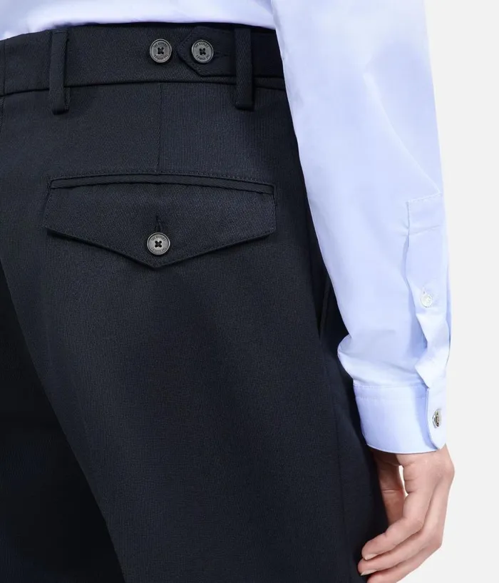 Men Pants and Shorts THE KOOPLES Blue Navy Trousers Men Pants and Shorts THE KOOPLES Blue Navy Trousers