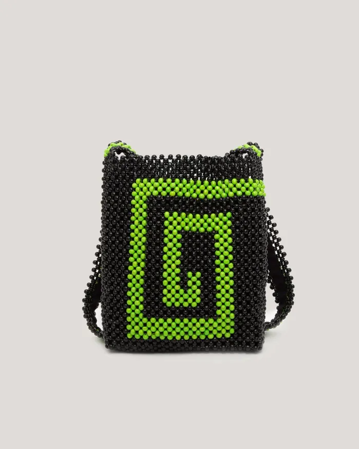 Men Pilgrim Bag Black Multi YMC Bags and Wallets
