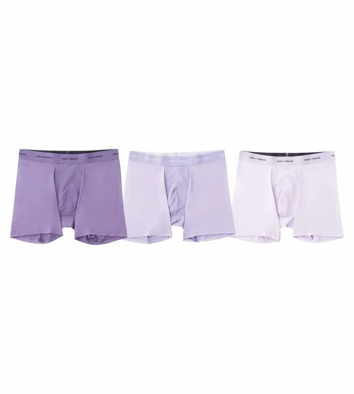 Men Quick Dry Action Blend Boxer Briefs Lavender Underwear 3 Pack Pair Of Thieves Boxer Briefs Men Quick Dry Action Blend Boxer Briefs Lavender Underwear 3 Pack Pair Of Thieves Boxer Briefs