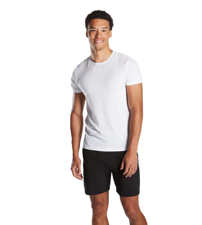 Men Ready For Everything Supersoft Crew Neck Undershirt White Shirt 2 Pack Pair Of Thieves Crew Necks