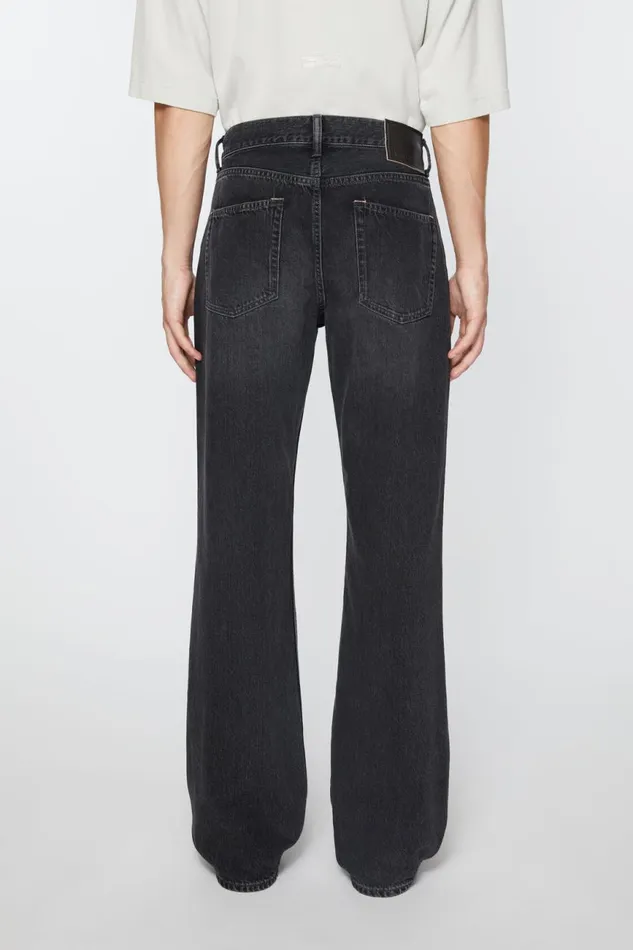Men Regular Fit Jeans 8211 1992M Black Acne Studios Jeans