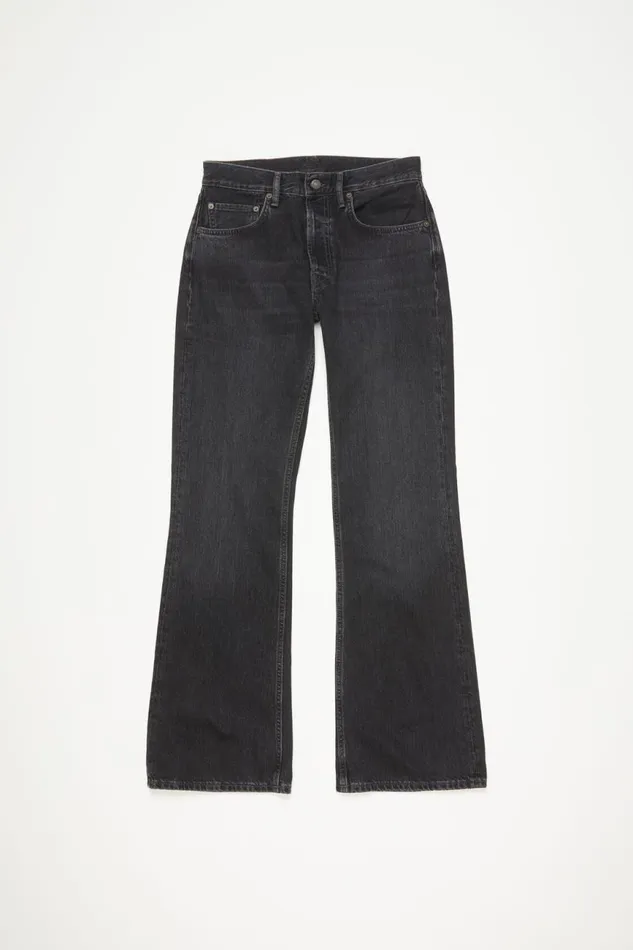 Men Regular Fit Jeans 8211 1992M Black Acne Studios Jeans
