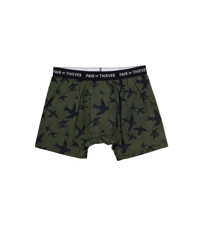 Men RFE SF BOXER BRIEF 2PK GREENBLACK Pair Of Thieves Boxer Briefs Men RFE SF BOXER BRIEF 2PK GREENBLACK Pair Of Thieves Boxer Briefs