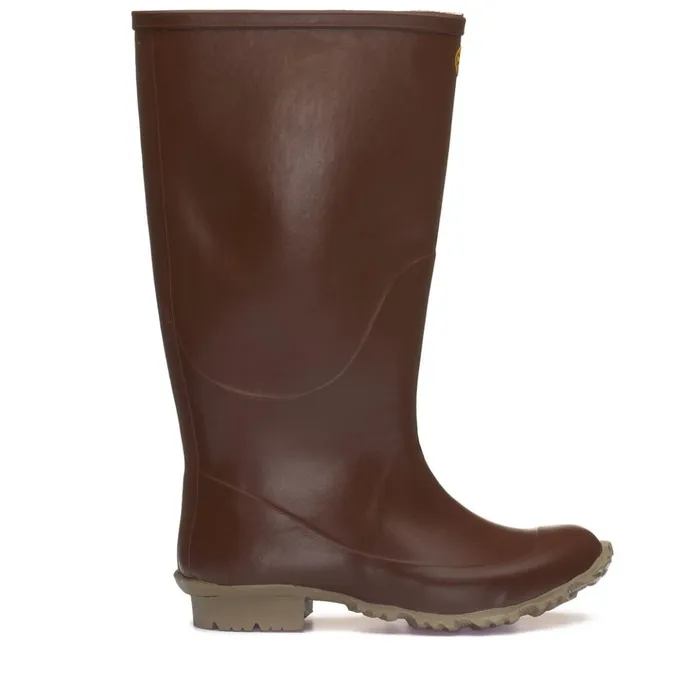 Men Rubber Boots Unisex 7266GINOCCHIO PADUS High Cut BROWN Superga Gumboots