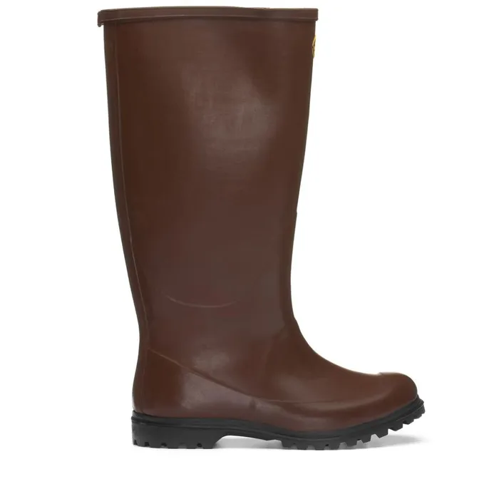Men Rubber Boots Unisex 7324GINOCCHIO ALPINA High Cut BROWN Superga Gumboots