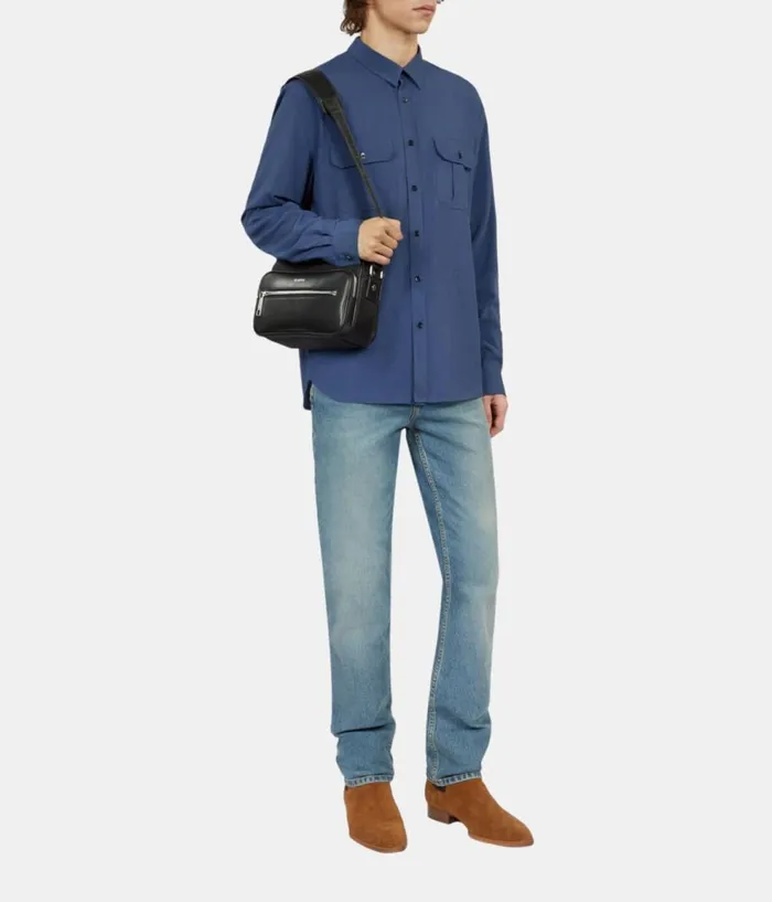 Men Shirts THE KOOPLES Royal Blue Shirt Men Shirts THE KOOPLES Royal Blue Shirt
