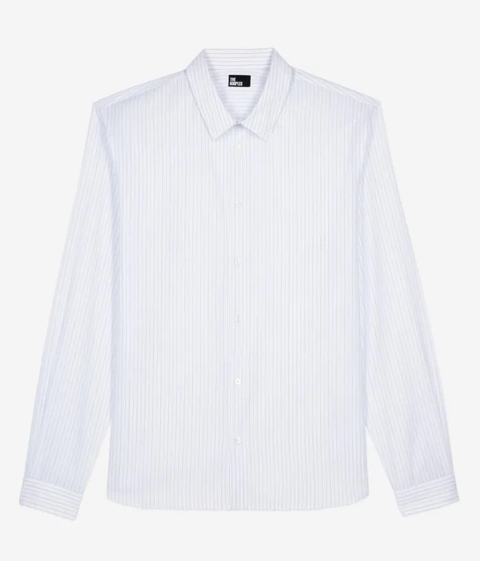 Men Shirts THE KOOPLES White Striped Formal Shirt Men Shirts THE KOOPLES White Striped Formal Shirt