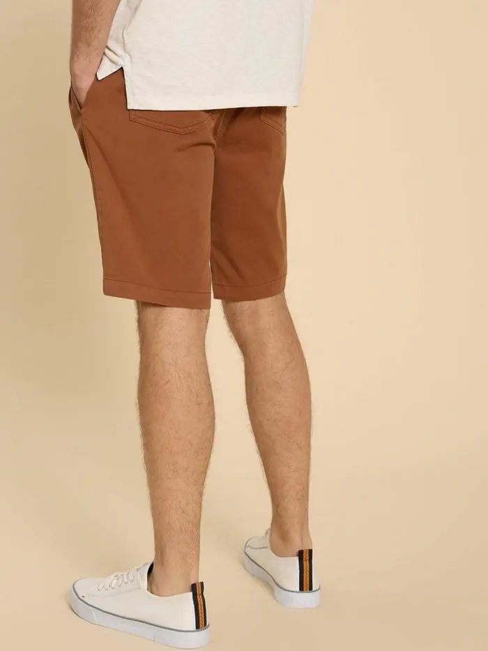 Men SHORTS White Stuff Palmer Drawstring Short Mid Brown Men SHORTS White Stuff Palmer Drawstring Short Mid Brown