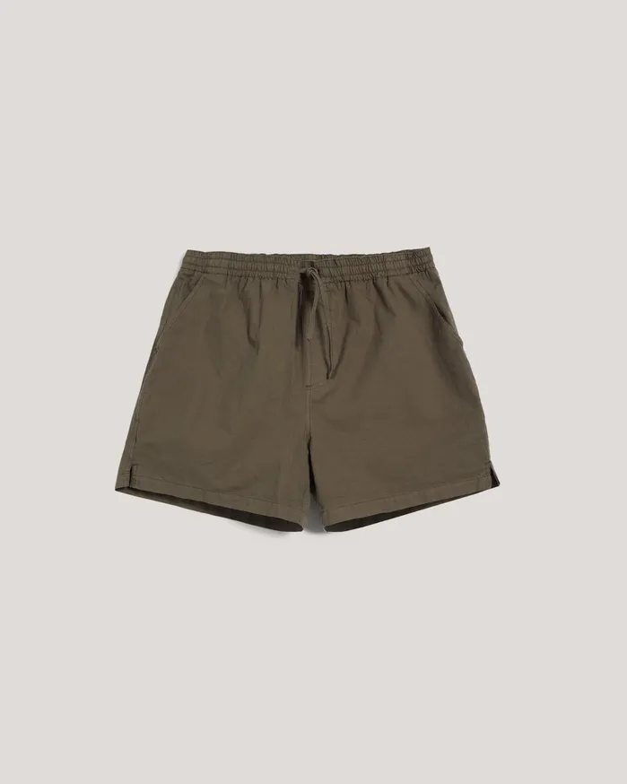 Men Shorty Short Brown YMC Trousers and Shorts