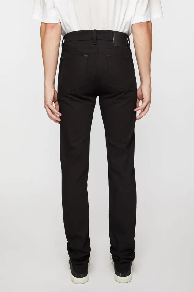 Men Skinny Fit Jeans 8211 North Stay Black Acne Studios Jeans