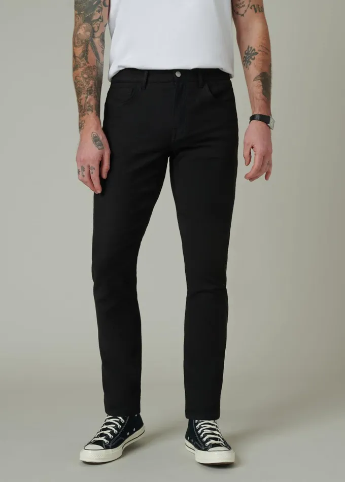 Men Slim Skinny Joe039s Jeans THE AIRSOFT ASHER Black