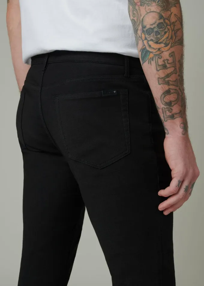 Men Slim Skinny Joe039s Jeans THE AIRSOFT ASHER Black