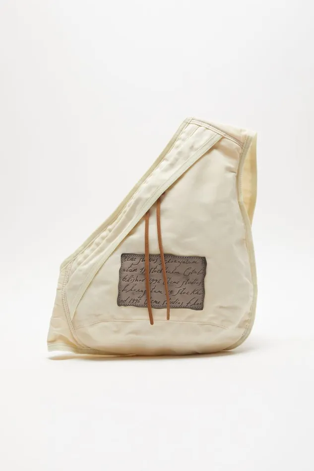 Men Sling Backpack Cream Beigebeige Acne Studios Bags