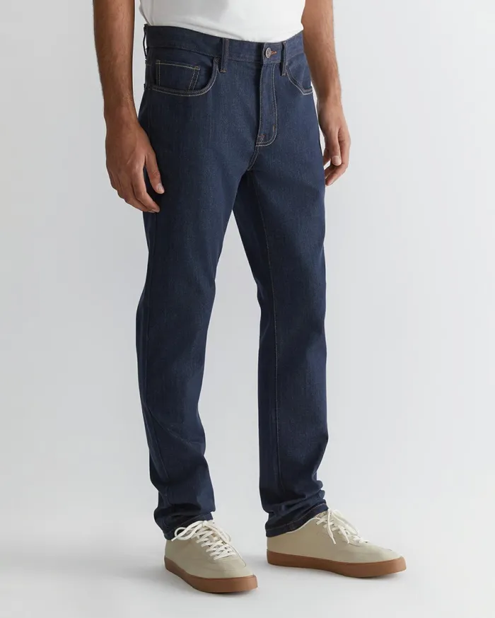 Men Sportscraft Pants Jackson Slim Jean Raw Indigo