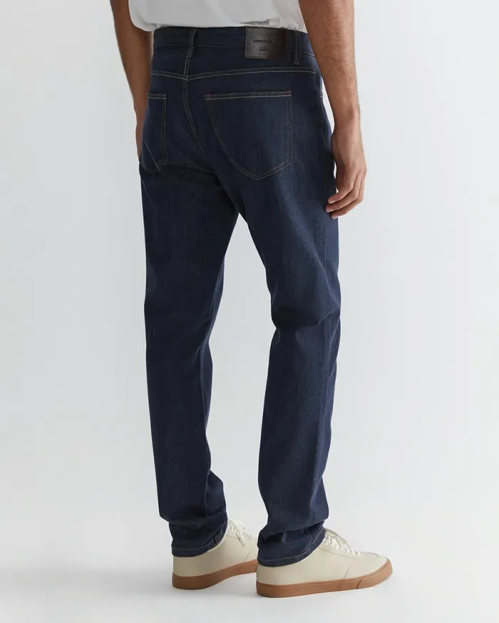 Men Sportscraft Pants Jackson Slim Jean Raw Indigo