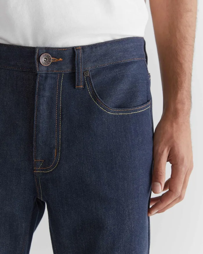 Men Sportscraft Pants Jackson Slim Jean Raw Indigo