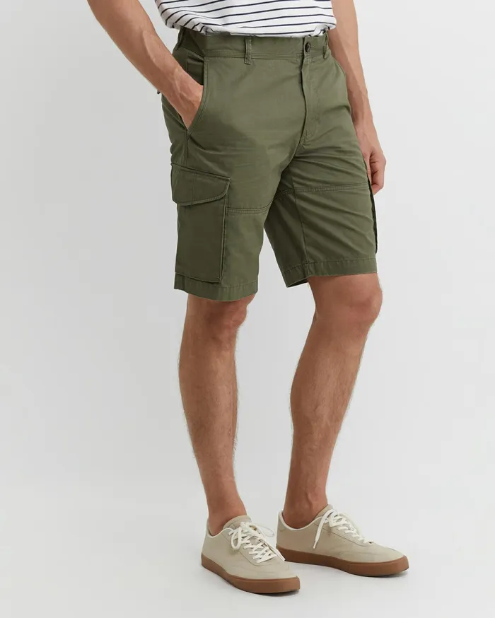 Men Sportscraft Shorts Cargo Short Khaki