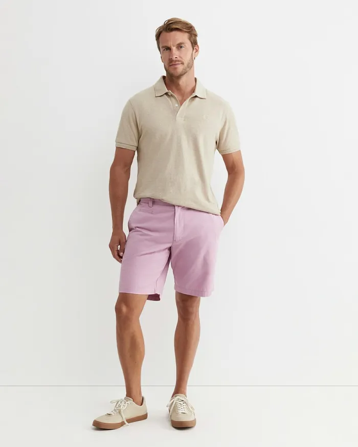Men Sportscraft Shorts Classic Short Dusty Pink