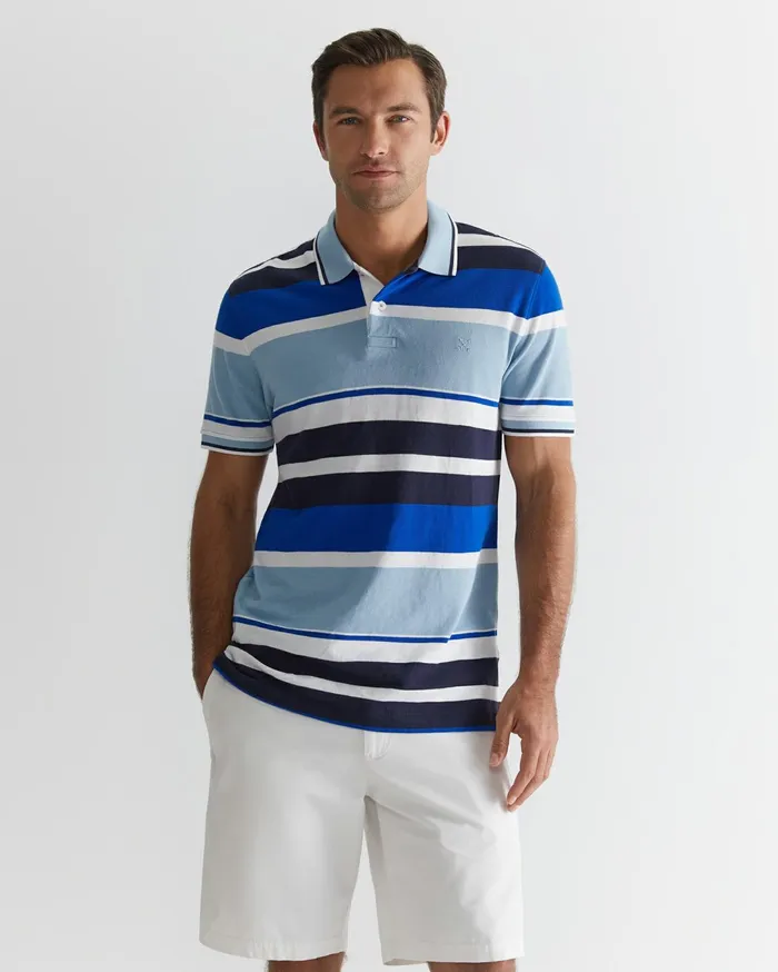 Men Sportscraft TShirts and Polos Callows Polo Sky Blue