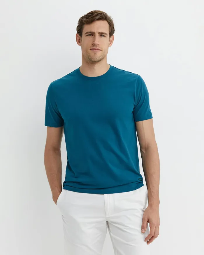 Men Sportscraft TShirts and Polos Supersoft Tee Dark Teal
