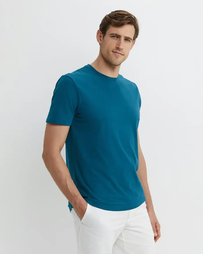 Men Sportscraft TShirts and Polos Supersoft Tee Dark Teal