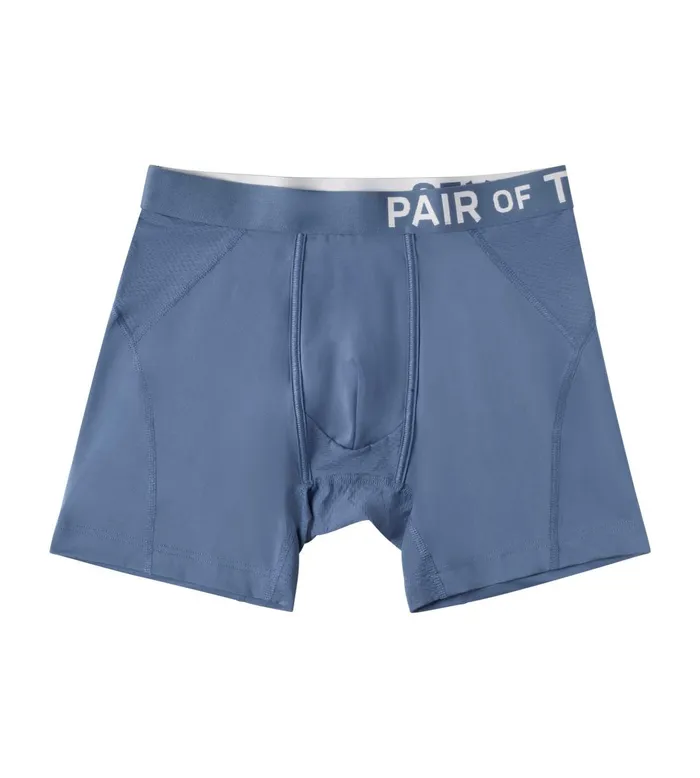 Men Supercool Boxer Briefs Wine Denim Underwear 2 Pack Pair Of Thieves Boxer Briefs