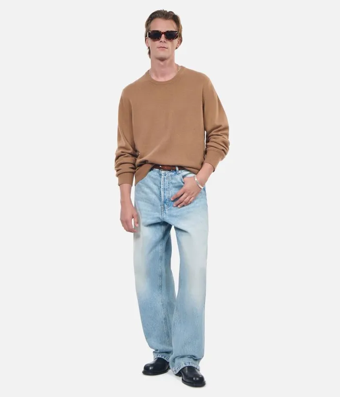 Men Sweaters THE KOOPLES Camel Cashmere Sweater