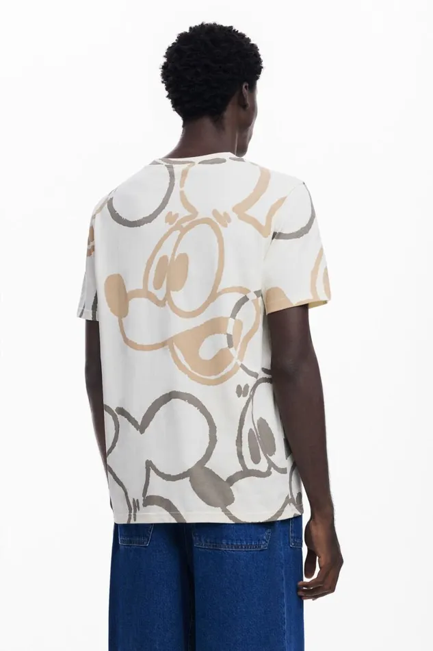 Men Tshirts Desigual Mickey Mouse Tshirt