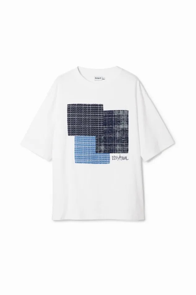 Men Tshirts Desigual Tshirt With Central Patch